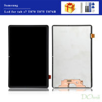 11.0 "ใหม่จอแอลซีดีต้นฉบับสำหรับ S Amsung G Alaxy Tab S7 SM-T870 T875 T876B จอแสดงผล LCD Touch Screen Digitizer แผงสมัชชา