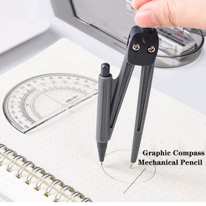 UNDERGR For Engineering Drawing Shatterproof Stationery Ruler Protractor Compass Math Sets Math