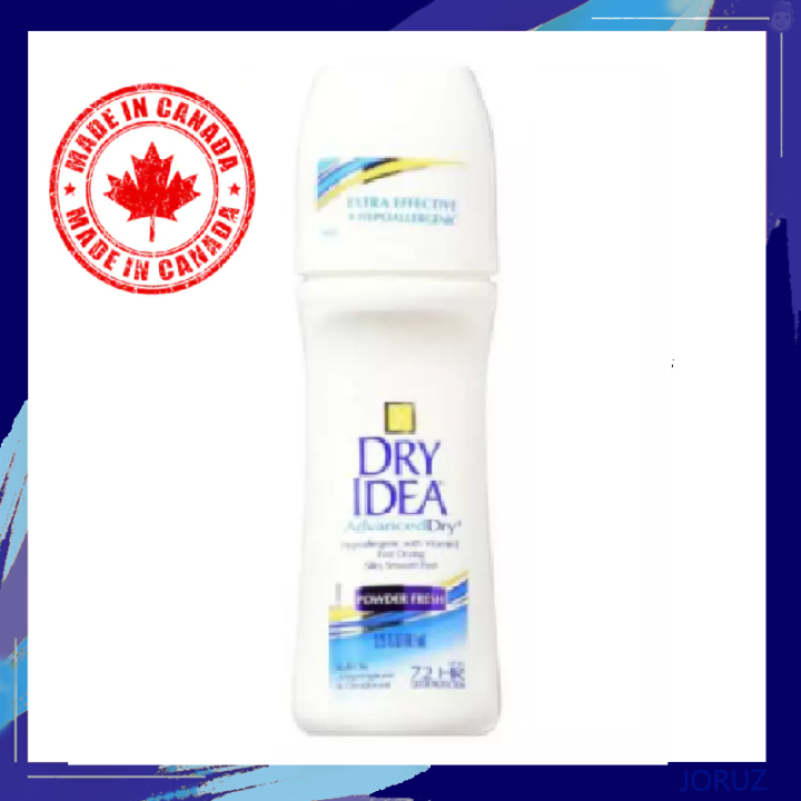 Dry Idea Antiperspirant Deodorant Roll On (Powder Fresh) 3.25 fl.oz