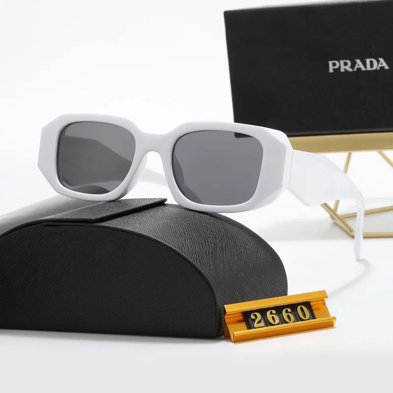 2022 Men's and Women's Vintage Square Prada Sunglasses | Lazada PH