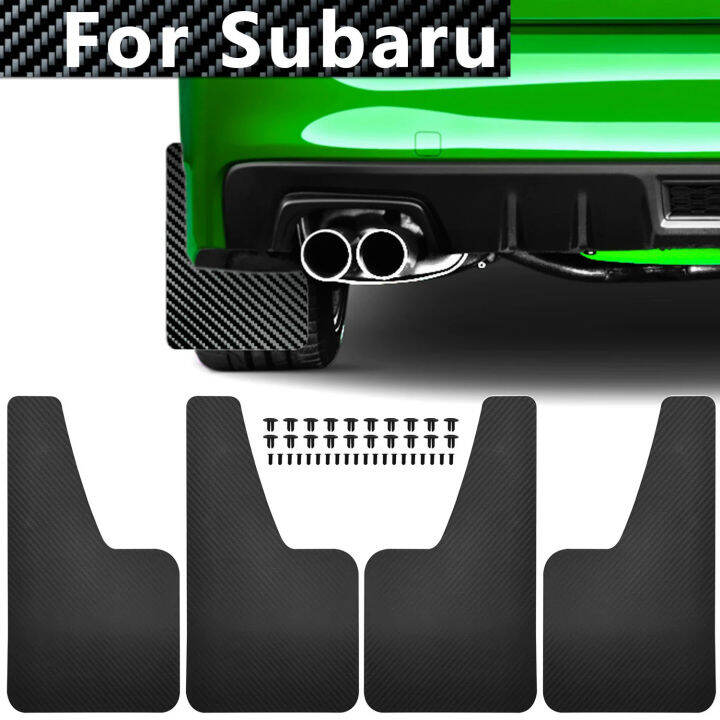 Mud Flaps Mudflaps Splash pengawal Mudguards Fender untuk Subaru