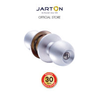 JARTON Knob Lockset ลูกบิดห้องน้ำ หัวกลมสีSS จานใหญ่