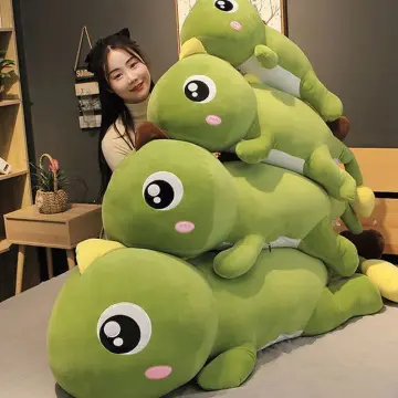 Green Frog Stuffed Animal Plush Toy Simulation Lifelike Amphibian Reptilian  Plushie Pillow Doll Halloween Decor