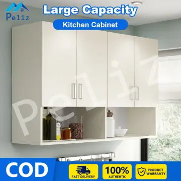 Wall Mounted Storage Cabinet Modern Hanging Kitchen Wall Cabinet Organizer