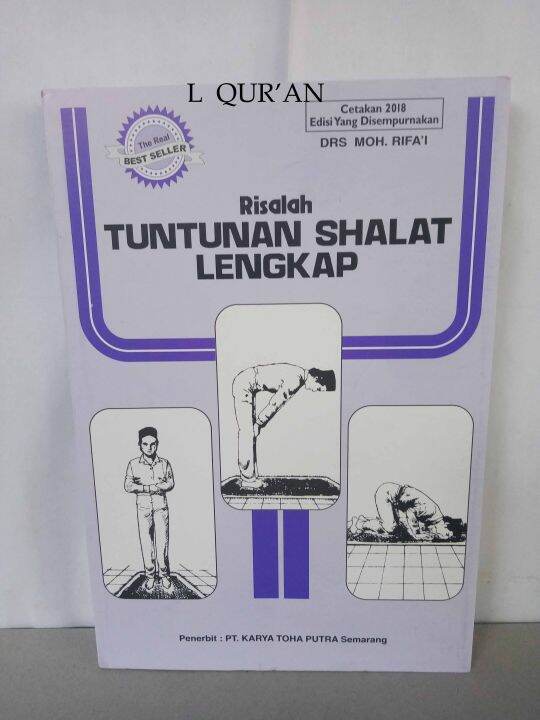 Buku SHOLAT | Risalah Tuntunan Sholat Lengkap Ukuran Besar / Tatacara ...