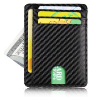 hot！【DT】✺  Blocking Leather Wallet Credit ID Card Holder Purse Money for Men 2022 Fashion