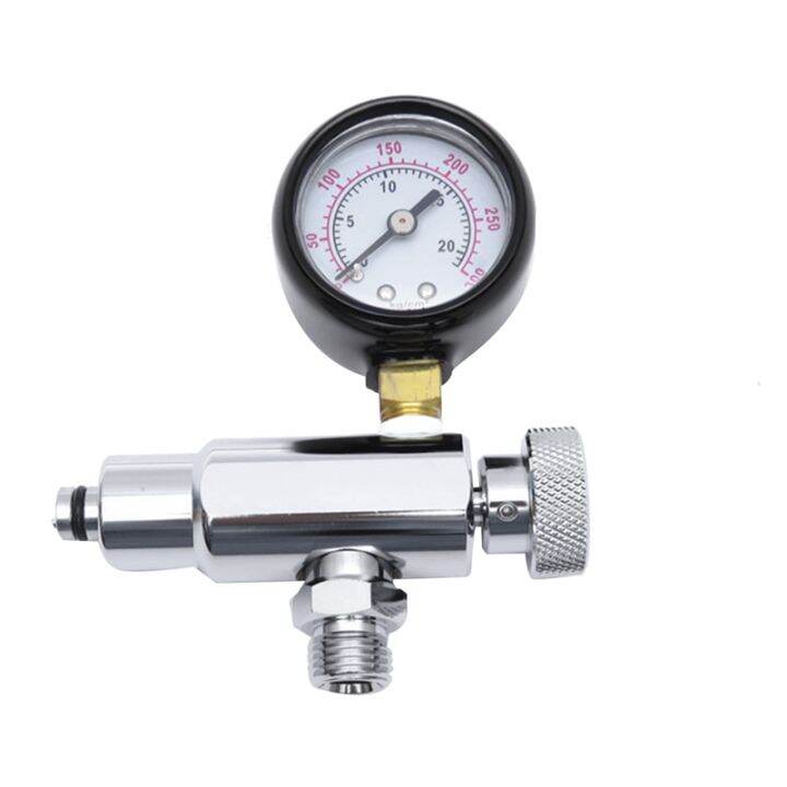 Scuba Diving Pressure Gauge for BCD with SecondStage Head Adjustment