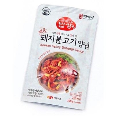 hot-pork-sauce-ซอสเกาหลีหมักหมู-100g-ซอสเกาหลีบลูโกกิ-ใช้สำหรับผัด-หมักเนื้อหมูเนื้อไก่เนื้อวัว