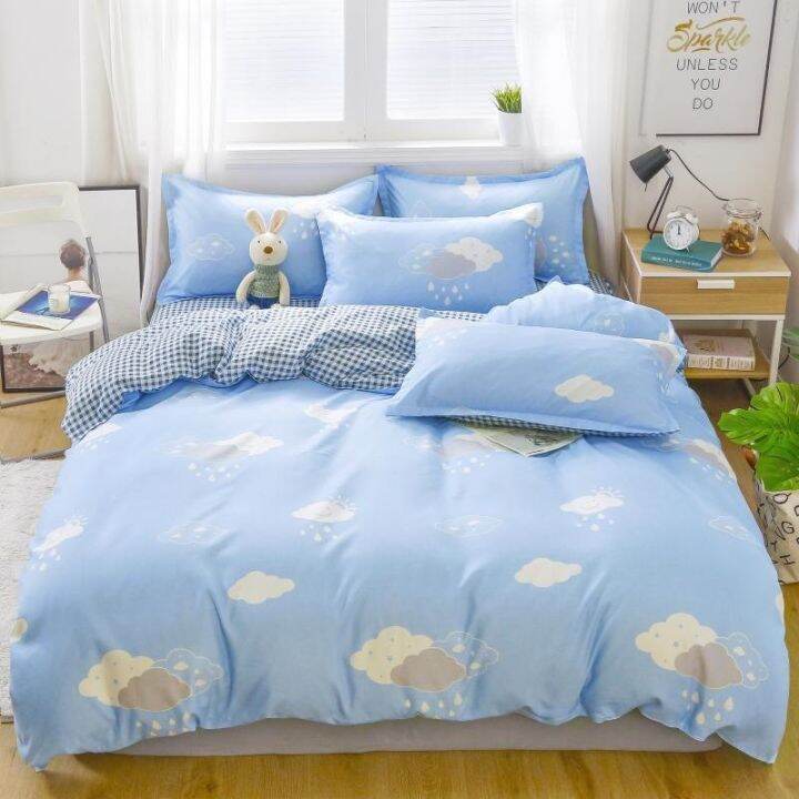 beddings-sets-pure-cotton-bedding-four-piece-set-female-single-piece-quilt-cover-student-dormitory-quilt-cover-three-piece-set