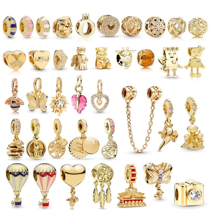 dinglly-shiny-gold-dangle-charm-original-celets-amp-necklace-diy-fine-snake-bone-celets-jewelry-accessories-pendant