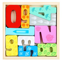 Infants and Young Children1-2-3DHalf-Year-Old Wooden 3D Puzzle Model Babys Early Education, Inligence and Eye Training Girls and Boys Toys