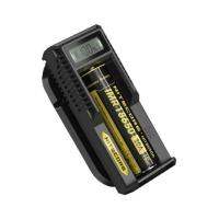 Nitecore UM10 1in LCD Lightweight Smart USB Li-ion Battery Charger (Black) (1016)