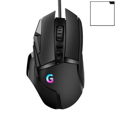 [ Hel ] G502 เมาส์เกมมิ่งมีสาย RGB 7200DPI 8 ปุ่มกด อุปกรณ์เสริมคอมพิวเตอร์