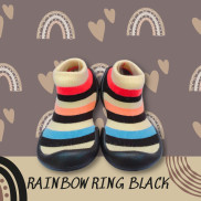RAINBOW RING BLACK Giày tập đi cho bé cưng MADE IN KOREA