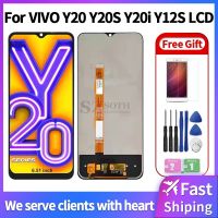 สำหรับ VIVO Y20 V2043 Y20S Y20i Y12S หน้าจอสัมผัส LCD กระจก DIGITIZER เปลี่ยน