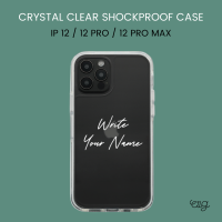 เคสโทรศัพท์ สำหรับ iphone 12 / 12 Pro / 12 Pro Max - Crystal Clear Shockproof Case เคสใส เคสกลิตเตอร์ เคสกันกระแทก ออกแบบเอง Casetology