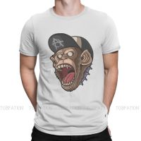 Monkey Screaming Young Spirit Tshirt Popularity Trend Fabric Basic T Shirt Men Clothes Individuality