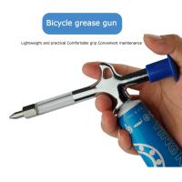 ◈✣ MTB Bearing Hub Axis Grease Gun for 13mm Hose Bicycle Lubricant Grease Gun Mountain Bike Lubricating Oil Gun Cycling Accessories