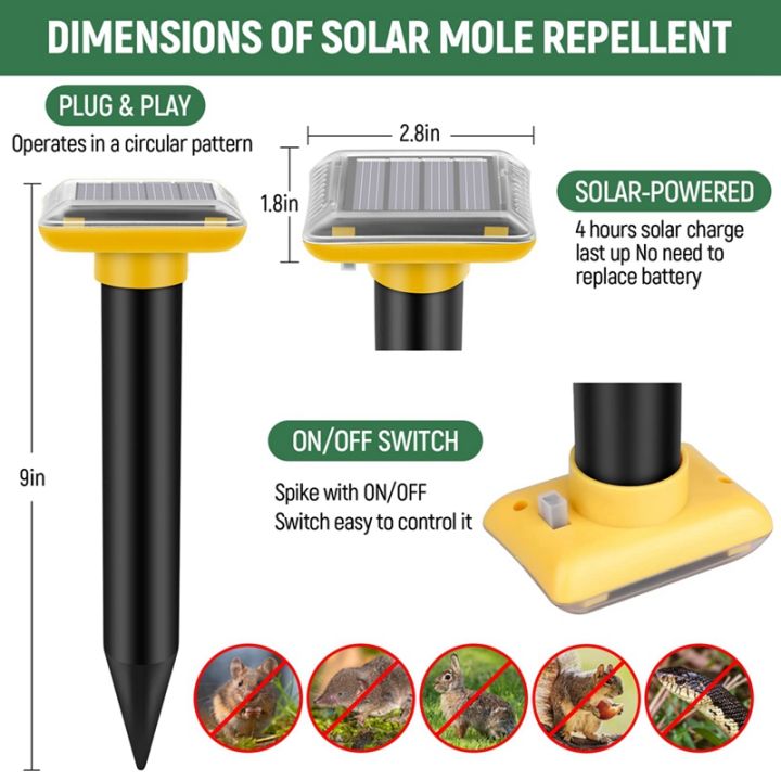 2pcs-mole-repellent-solar-vole-repellent-outdoor-pest-mole-repellent-solar-powered