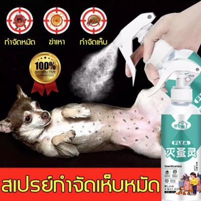 🐕ขับไล่เหาและหมัด ฆ่าเห็บและไร🐈FLEA กำจัดเห็บและหมัด สเปรย์กำจัดเห็บ สเปรย์กำจัดเห็บหมัด กำจัดเห็บหมัด กำจัดเห็บหมัดสุนัข