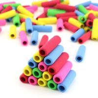 [NEW EXPRESS]▽ 5Pcs Pencil Grips Writing Aid Soft Foam Pen Holder Gripper for StudentsAssorted Colors