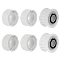 4 Pack Guide Wheels Replacement Parts Guide Wheels For Pool Cleaner 4 Pack Guide Wheels With 2 Pully Gears Convenient And Sturdy Accessories current