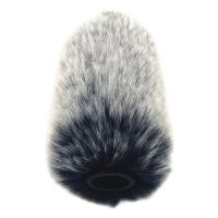 VideoMicro Microphone windscreen &amp; Deadcat Wind Shield, Furry Wind Muff for RODE VideoMic Go