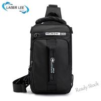 【Ready Stock】 ☜☸ C23 LABER LEE Men Crossbody Bag Nylon Multi-Functional Casual Backpack