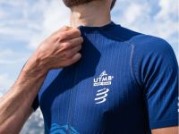 Compressport เสื้อวิ่งเทรล แขนสั้น ผู้ชาย Ultra-Trail Postural SS Top - UTMB 2022