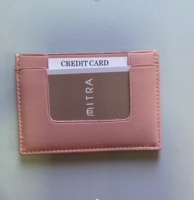 LA MITRA - Upcycled Card Holder Pink กระเป๋าใส่บัตร