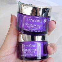 ครีมบำรุงกลางคืน Lancome Renergie Nuit Multi-Lift Creme For Face &amp; Neck 15ml