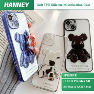 HANNEY cho iPhone 13 12 11 Pro Max XR XS Max X XS 8 7 Plus Silicone mềm dễ thumbnail