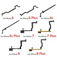 เครื่องสแกนลายนิ้วมือ 10 ชิ้น Touch ID Connect ปุ่มโฮมบอร์ด Flex Cable สําหรับ iPhone 6 6G 6S 7G 7 8G 8 Plus 6P 7P 8P