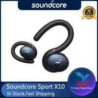 หูฟังบลูทูธ5.2 Soundcore ของแท้ X10กีฬาหูฟังแบบคล้องหูหมุนได้เบสลึก IPX7หูฟังกีฬากันน้ำกันเหงื่อ