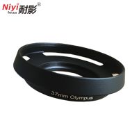 ▽ 37mm Metal Lens Hood Filter Adapter Ring For Leica Panasonic Olympus 14-42 EZ EP5 EPL7 EM10II Camera