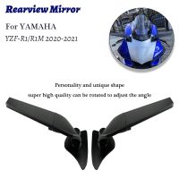 MTKRACING For YAMAHA YZFR1 YZF-R1 YZF R1 R1M 2020-2021 Rearview Mirrors Wind Wing Adjustable Rotating Side Mirror Winglet