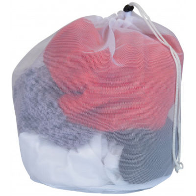 Laundry net bag ถุงซักผ้าใหญ่ ถุงตาข่ายหูรูด  ถุงซักผ้า ถุงซักผ้าละเอียด ถุงซัผ้านวม ถุงใส่ผ้าซัก ถุงใส่ผ้าไปซัก ถุงซักผ้าแบบดี ขนาด 50x60 cm