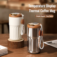 ?Dream Best? Smart Temperature Display Insulation Cup 316 Coffee Cup Cute Accompany Portable Car Water