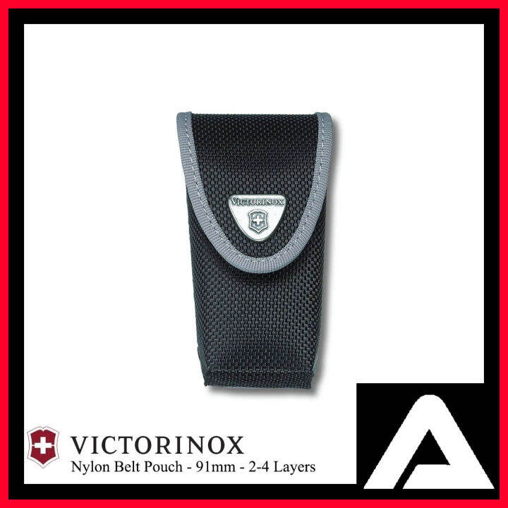Victorinox Nylon Belt Pouch 91mm 24 Layers Black Lazada PH