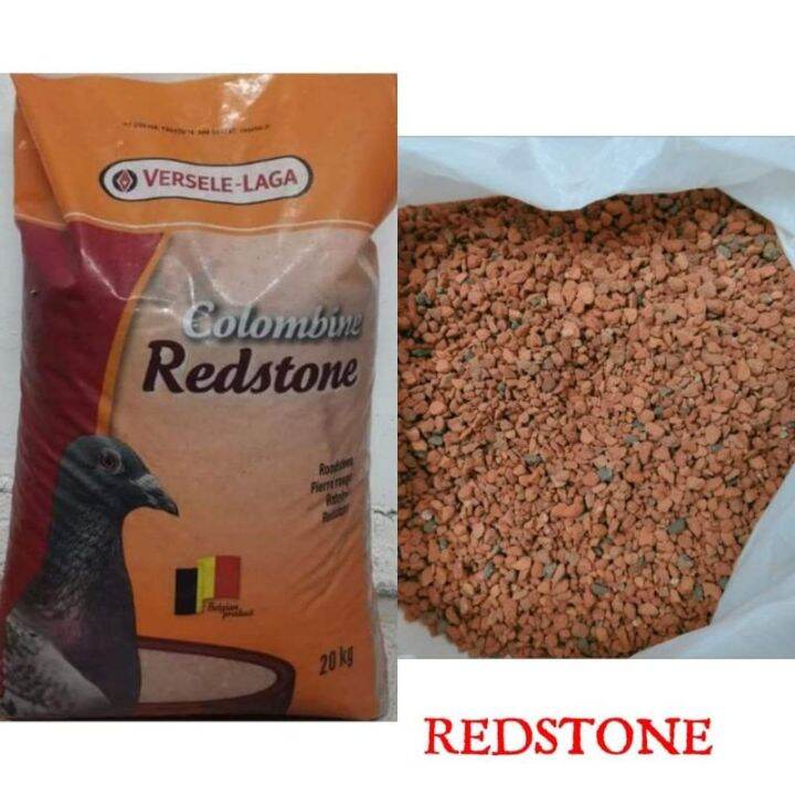 Verselaga Redstone and Natural Calcium Grits for racing pigeons 1kg