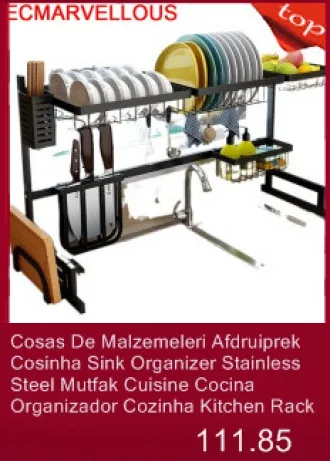 Drainer Sink Escurridor Platos Cosas De Cocina Keuken Organizer Organizador  Stainless Steel Mutfak Cuisine Cozinha Kitchen