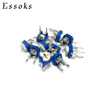 10pcs RM065 RM 065 100 200 500 1K 2K 5K 10K 20K 50K 100K 200K 500K 1M ohm 100R Trimpot Trimmer Potentiometer variable resistor