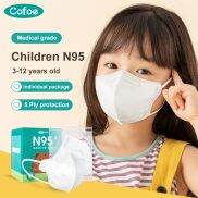 Cofoe Khẩu Trang Mỏ Vịt Bảo Vệ Y Tế N95 Cho Trẻ Em 5 Lớp Khẩu Trang Mặt Nạ