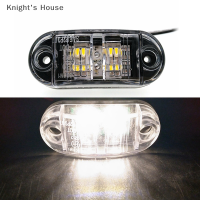 Knights House 1pcs 10V 30V ไฟ LED ด้านข้างเครื่องหมายไฟเตือนไฟท้ายรถยนต์รถยนต์ภายนอกไฟรถบรรทุกรถบรรทุกรถบรรทุกสีเหลืองสีส้มสีขาวสีแดง