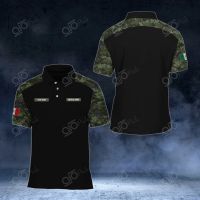 2023 NEW Style Customize Mexican Army Camo - Black Unisex Adult Polo Shirtsize：XS-6XLNew product