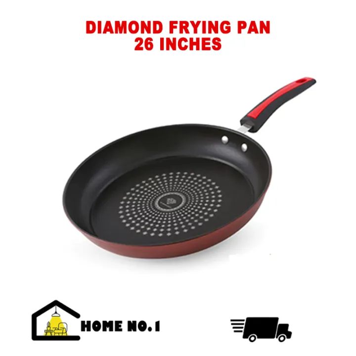 PH HOME NO.1 kawali nonstick frying pan 26cm Fresh Kitchen PreSeasoned