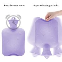 Winter Warm Water Bag 1000ml Water Filling Hot Water Bag For Female Warm Belly Hands And Feet Keep On Hand Warmer Christmas Gift