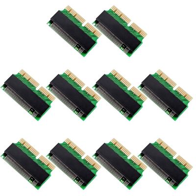 10PCS NVMe PCIe M.2 M Key M2 SSD Adapter Card for Macbook Air A1465 A1466 for Macbook Pro A1398 A1502 Expansion Card