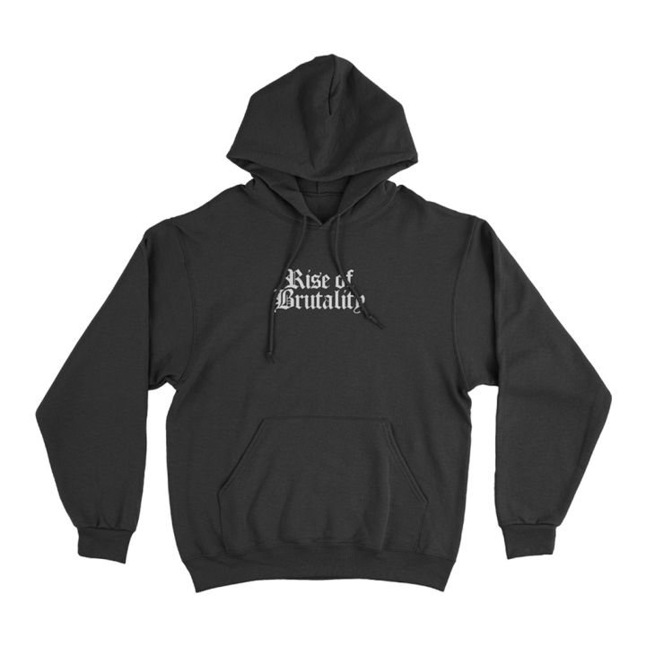 RISE OF BRUTALITY | LOGO HOODIE (Black) | Lazada PH