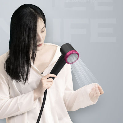Handheld Nozzle Shower Head Pulse Belt Spray SPA Massage Shower Head With Filter Water Skin Care Hand Spray Bathroom